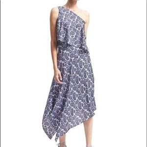Banana Republic One-Shoulder Asymmetrical Dress